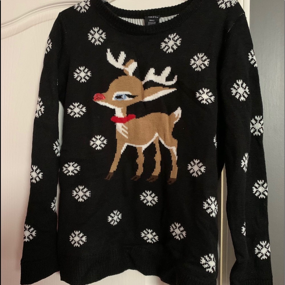Reindeer sweater
